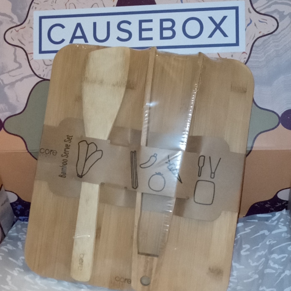 Core bamboo serve set